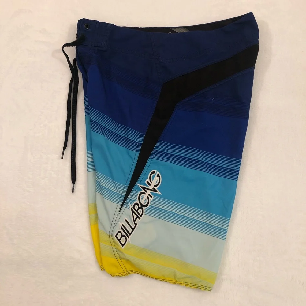 Billabong Zero Gravity Platinum Stretch Parko Swim Trunks Board Shorts Mens 29
